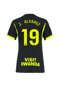 Atletico Madrid Julian Alvarez #19 Fotballdrakt Borte Klær Dame 2026-27 Korte ermer